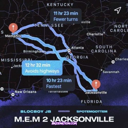 BlocBoy JB - M.E.M 2 Jacksonville (feat. SpotemGottem) Mp3 Download